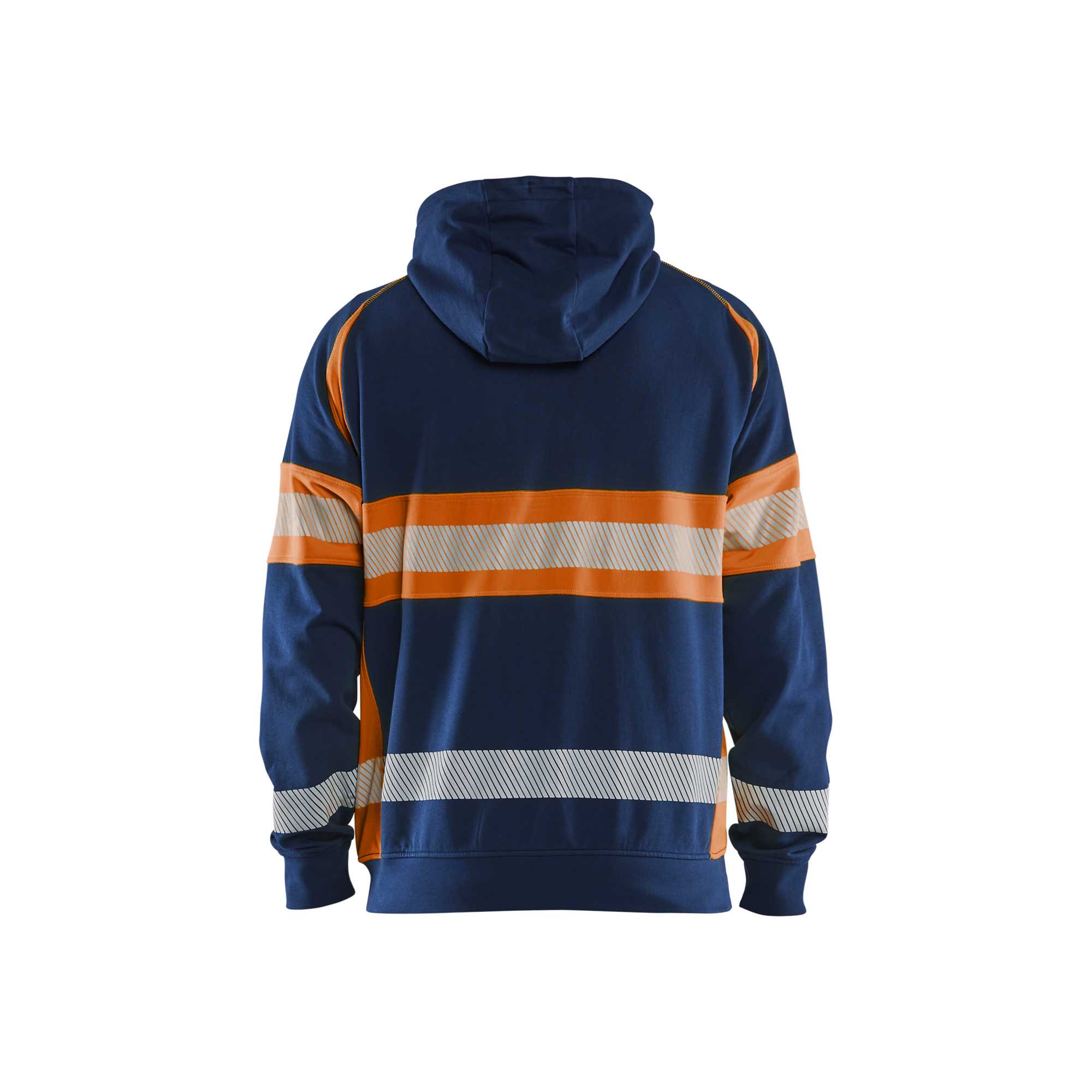 BLAKLADER 35521158 Hi Vis Hoodie Hi Vis Reflective Hoodie Work Sweatshirt MEN - 100% Cotton
